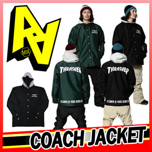 12-13 AA HARDWEAR(ﾀﾞﾌﾞﾙｴｰﾊｰﾄﾞｳｪｱ)・COACH JACKET -THRASHER- ≪商品