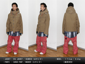 13-14 MTN.ROCK STAR(ﾏｳﾝﾃﾝﾛｯｸｽﾀｰ)・EVL JACKET -patternカラー