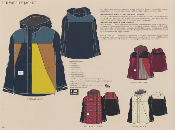 14 15 HOLDEN Ms VARSITY JACKET Red Plaid Black