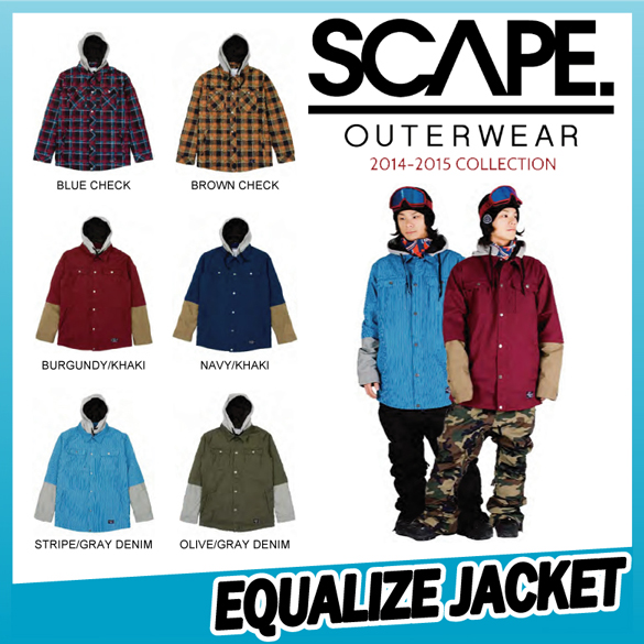 EQUALIZE JACKETのカラー画像