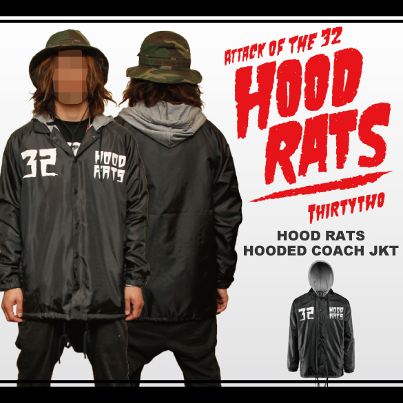 HOOD RATS HOODED COACH JACKET/商品画像