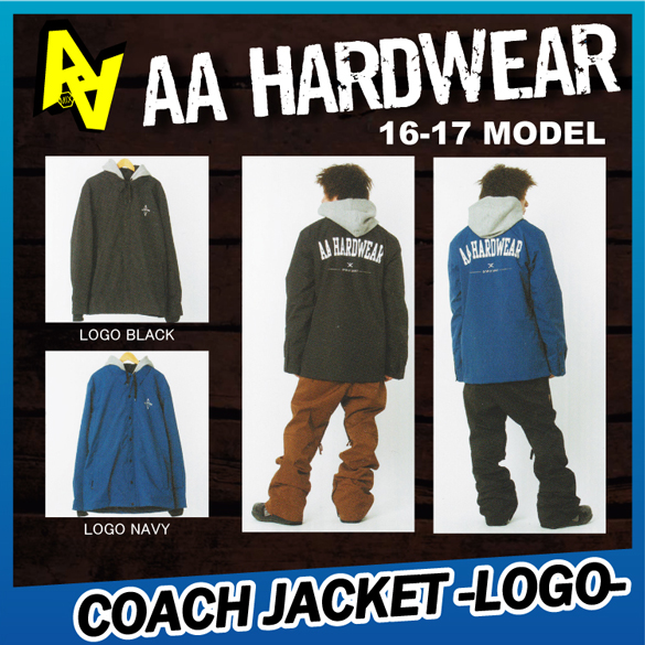 16-17 AA HARDWEAR(ﾀﾞﾌﾞﾙｴｰﾊｰﾄﾞｳｪｱ)・COACH JACKET [LOGO] ≪商品一覧≫