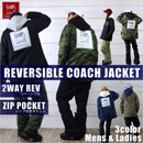 REVERSIBLE 2WAY COACH JACKET/LG