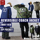 REVERSIBLE 2WAY COACH JACKET/FR