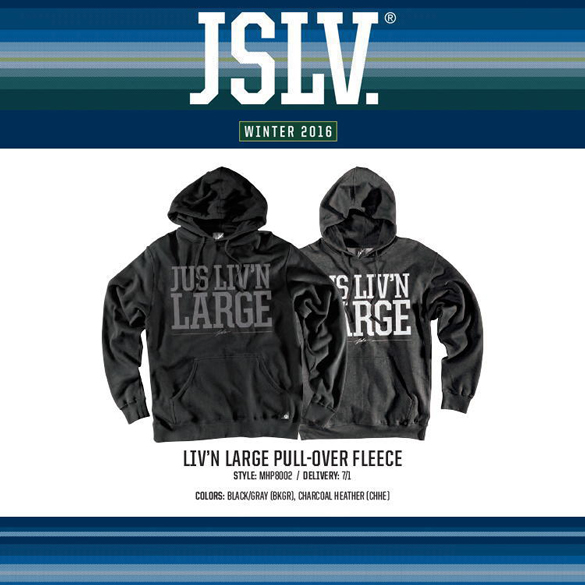 LIV'N LARGE PULL OVER FLEECEの商品画像