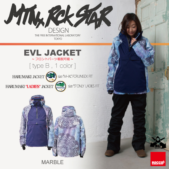 EVL JACKET/MARBLEの商品画像