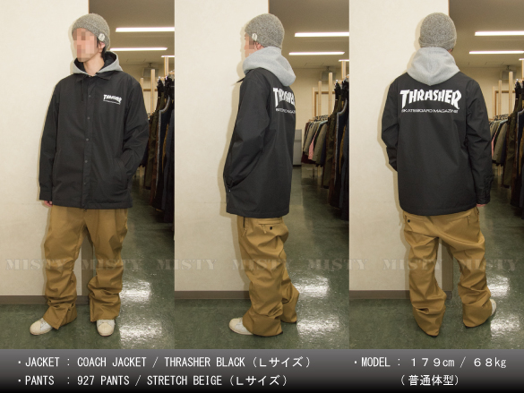 AA HARDWEAR(ﾀﾞﾌﾞﾙｴｰﾊｰﾄﾞｳｪｱ)・18-19モデル・COACH JACKET [全12カラー ...