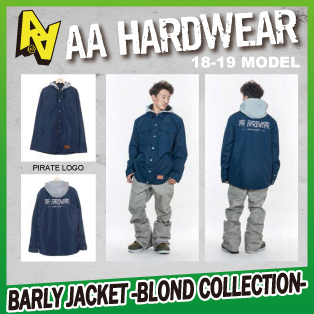 ダブルエーAAスノーウェア　BARLY JACKET BLOND コレクション