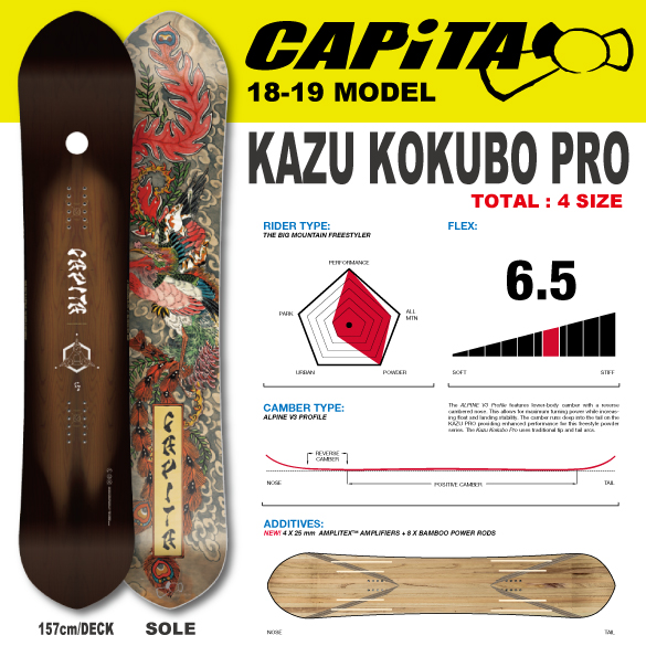 Capita Kazu kokubo pro 154cm