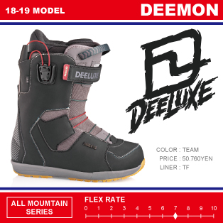 18-19 DEELUXE(ﾃﾞｨｰﾗｯｸｽ)・DEEMON TF -TEAM-・ブーツ ≪商品一覧≫