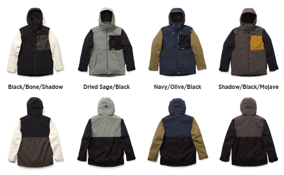 18-19 HOLDEN(ﾎｰﾙﾃﾞﾝ)・M's OUTPOST JACKET≪商品一覧≫