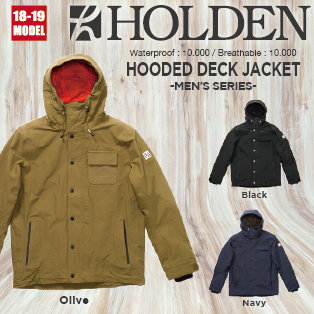 M's HOODED DECK JACKET画像