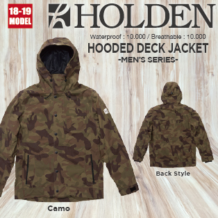 M's HOODED DECK JACKET画像