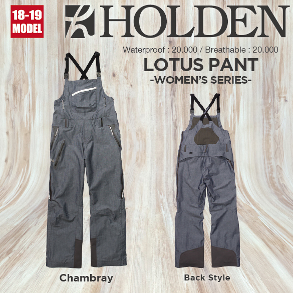 W's LOTUS BIB PANT [Type B]