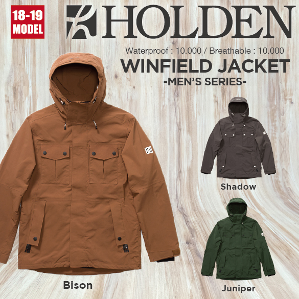 HOLDEN ホールデン MS WINFIELD JACKET 18-19冬新作