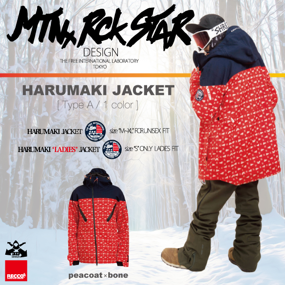 MTN.RockStar HARUMAKI JACKET RECCO Mサイズ