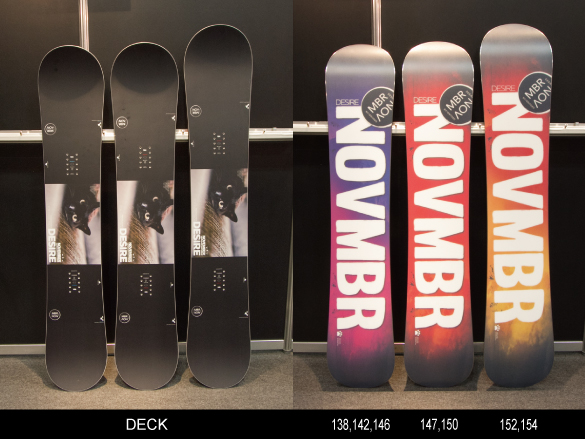 November Snowboard DESIRE 18-19モデル-