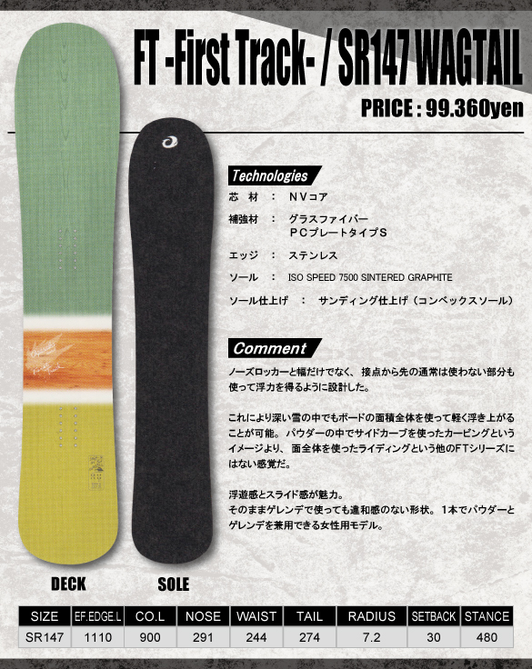 FT/SR147 WAGTAILの商品画像