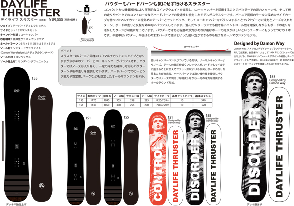 18-19 SCOOTER(スクーター)・DAYLIFE THRUSTER [Damon Way design