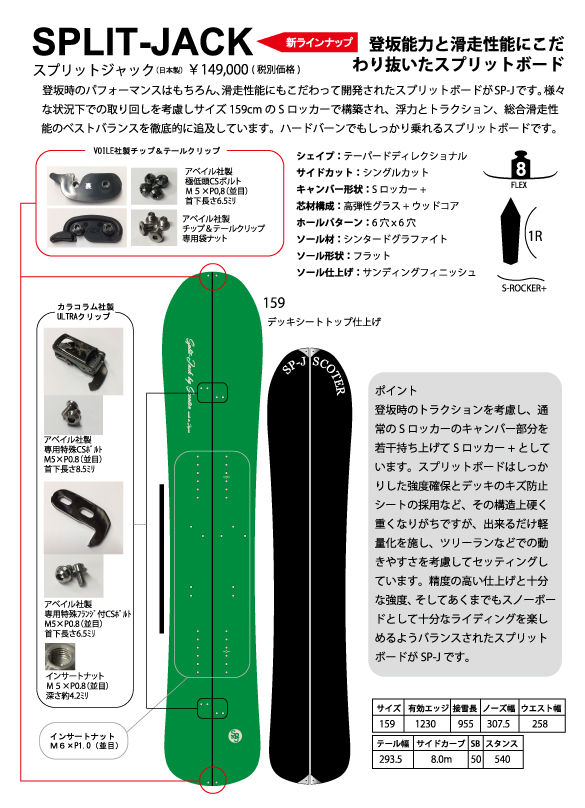 SPLIT JACKTについて