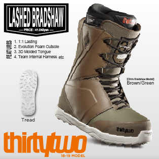 18-19 thirtytwo/32(ｻｰﾃｨｰﾂｰ)・LASHED BRADSHAW ≪商品一覧≫