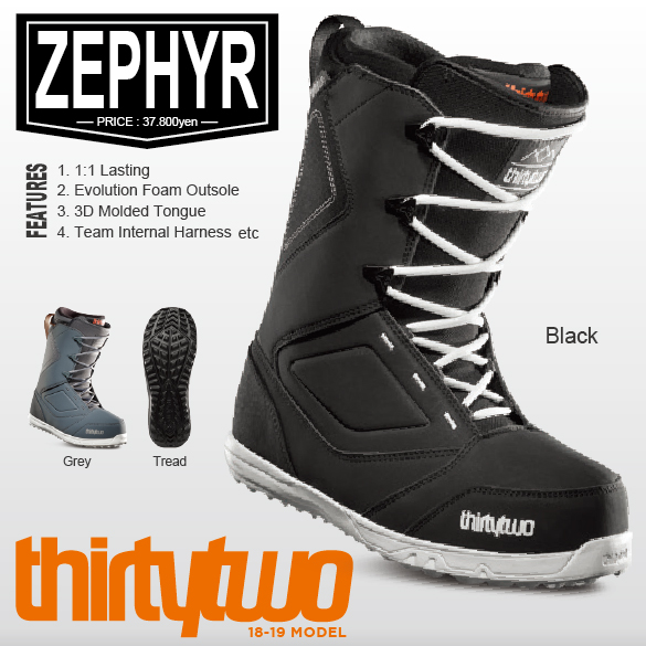 18-19 thirtytwo/32(ｻｰﾃｨｰﾂｰ)・ZEPHYR ≪商品一覧≫