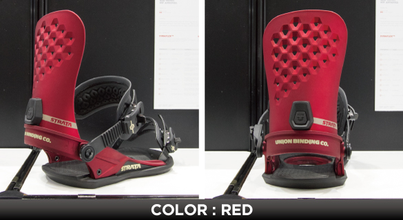 18-19 UNION BINDING STR RED ユニオン バインディング スノーボード ビンディング【日本正規品】【予約商品】 RBS
