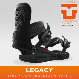 UNION BINDING LEGACY BLACK SATIN Mサイズ Union Women's Legacy