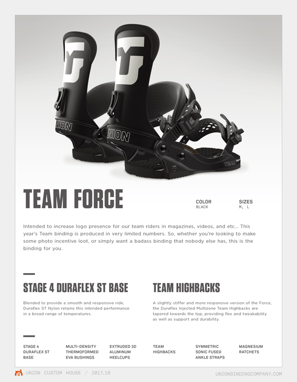 20-21 UNION(ﾕﾆｵﾝ)・TEAM FORCE [BLACK LIMITED] ≪商品一覧≫