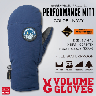 PERFORMANCE MITT/NAVY