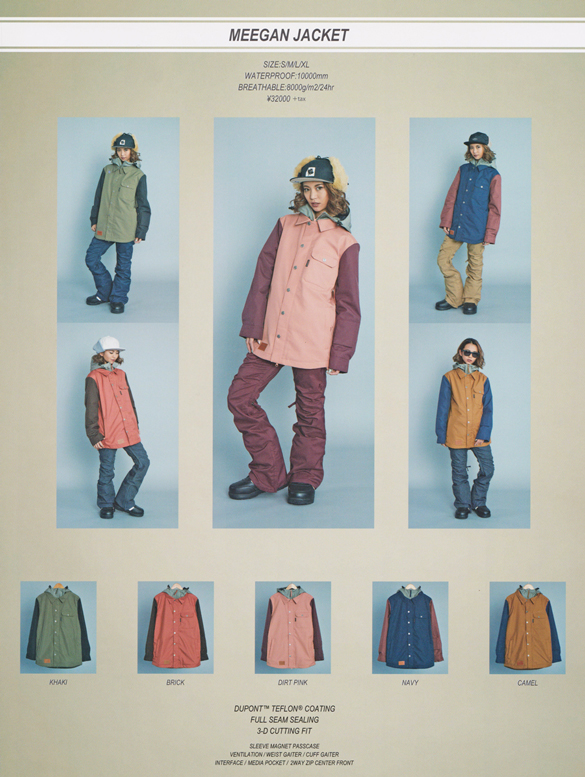 MEEGAN JACKETのラインナップ