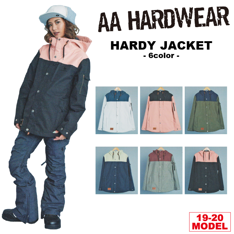 AA HARDWEAR(ﾀﾞﾌﾞﾙｴｰﾊｰﾄﾞｳｪｱ)・19-20モデル・HARDY JACKET ≪商品一覧≫