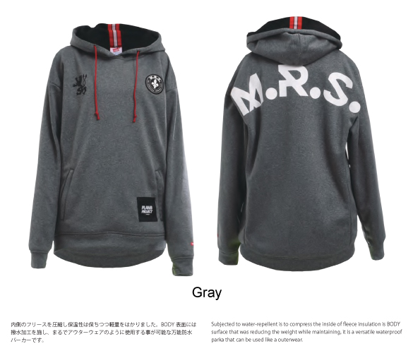 M2 HOODED JACKETのカラー画像/GRAY