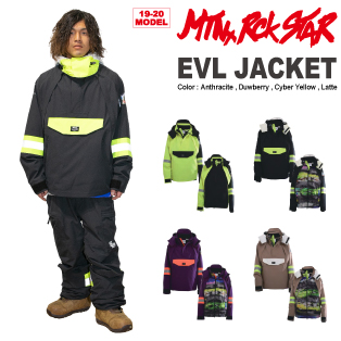 19 Mtn Rock Star ﾏｳﾝﾃﾝﾛｯｸｽﾀｰ Evl Jacket Anthracite Duwberry Cyber Yellow Latte 商品一覧