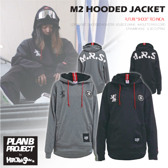 19-20 MTN.ROCK STAR(ﾏｳﾝﾃﾝﾛｯｸｽﾀｰ)・M2 HOODED JACKET -PALN B PROJECT ...