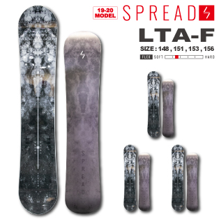 ★新品未使用★スノーボード SPREAD(スプレッド) LTA-F サイズ156