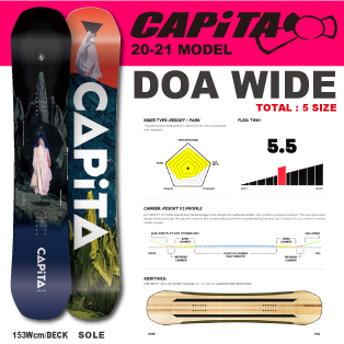 CAPITA DOA 20-21モデル kenza.re