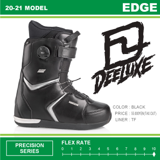 20-21 DEELUXE(ディーラックス)・EDGE TF [BLACK] エッジ・ブーツ