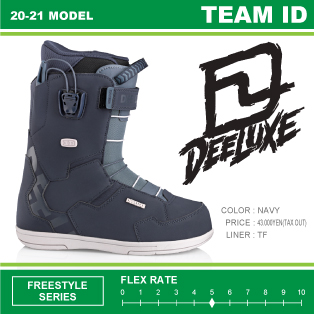 20-21 DEELUXE(ディーラックス)・TEAM ID TF [NAVY] チームアイディー ...