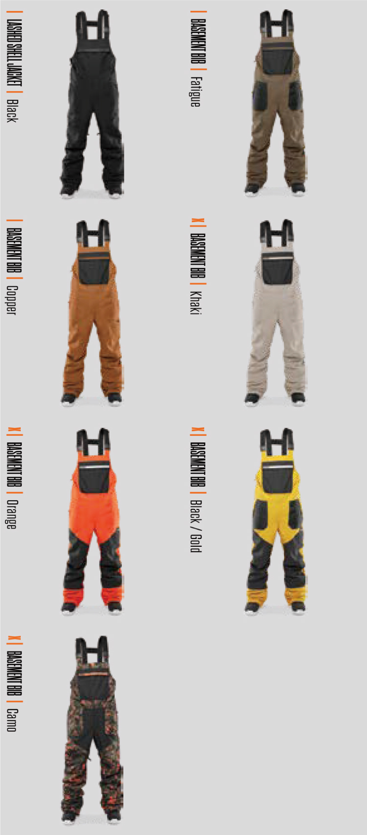 20-21 thirtytwo/32(ｻｰﾃｨｰﾂｰ)・BASEMENT BIB ベースメントビブ ウェア