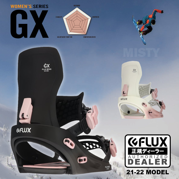 FLUX GX xsサイズ　フラックス　レディースバインディング