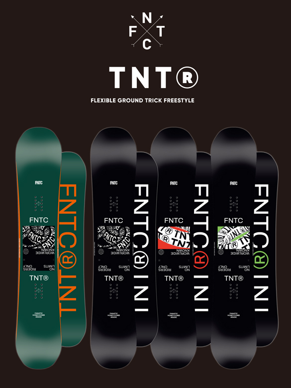 21-22 FNTC(ｴﾌｴﾇﾃｨｰｼｰ) / TNT-R [ダブルキャンバー]・スノーボード