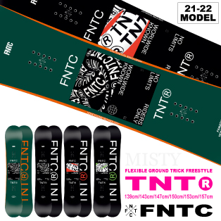 21-22 FNTC(ｴﾌｴﾇﾃｨｰｼｰ) / TNT-R [ダブルキャンバー]・スノーボード