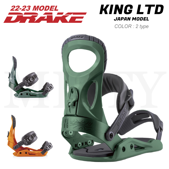 新品未使用 DRAKEドレイク KING 22-23 ブラック M