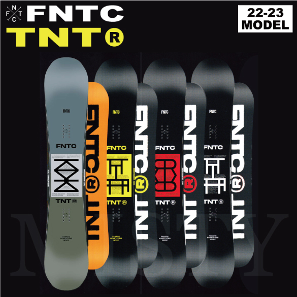 22-23 FNTC(ｴﾌｴﾇﾃｨｰｼｰ) / TNT-R [ダブルキャンバー]・スノーボード 