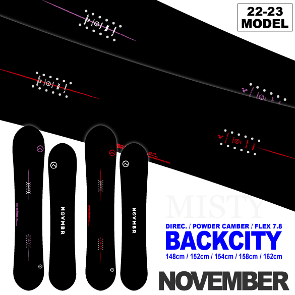 22-23 NOVEMBER(ノベンバー) / BACKCITY バックシティー ノベンバー