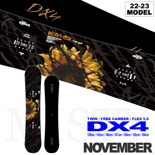 NOVEMBER DX4 23-24 142cm