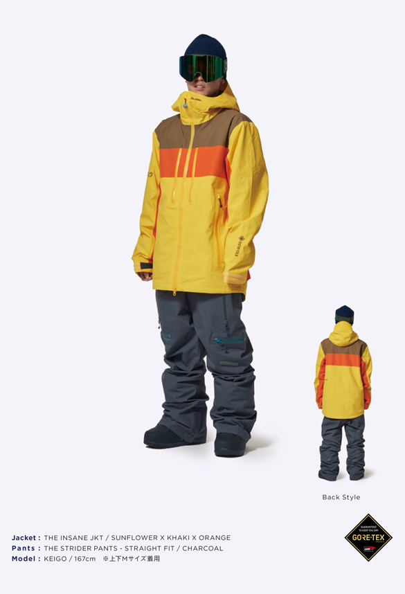 夏セール開催中 MAX80%OFF!スノーボード22-23 REW(アールイーダブリュー)・THE INSANE JACKET [GORE-TEX