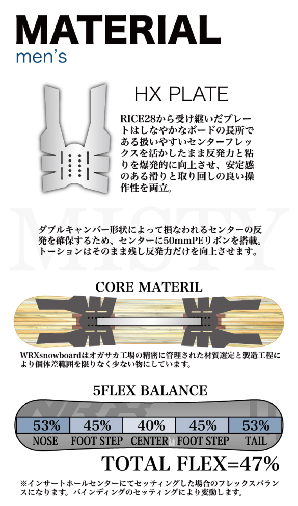 23-24 WRX SB(ダブルアールエックス) / Mk-T マークティー [138cm 23-24 WRX SB(ダブルアールエックス) / Mk-T マークティー [138cm