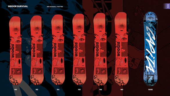 23-24 CAPiTA(キャピタ)・INDOOR SURVIVAL [150cm 152cm 154cm 156cm